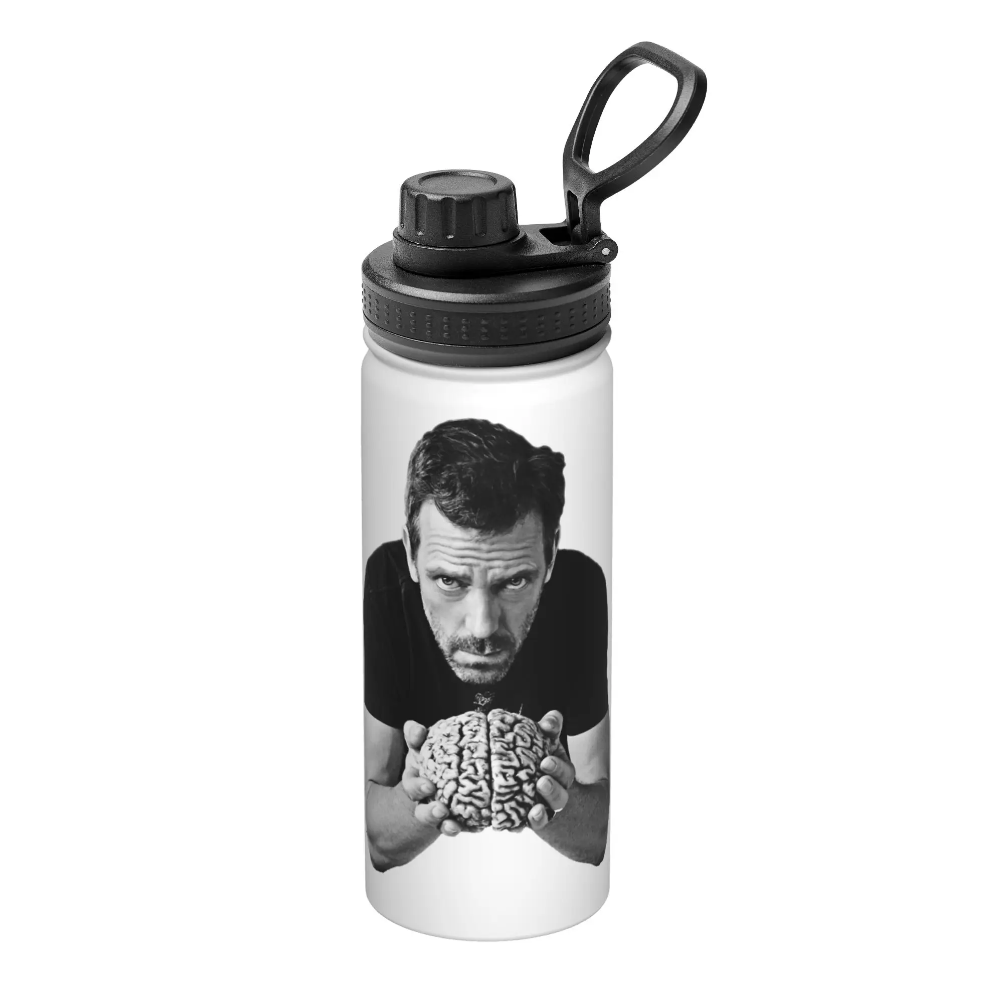 House MD 18OZ Sports Insulated Kettle  Coffee Cups Stainless Steel Office Home Mug Water Bottle