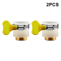 22mm Universal Hose Adapter Metal Faucet Connector Kitchen Hose Adapter Silicone Multi-purpose Connector Pipe Fittings Tools