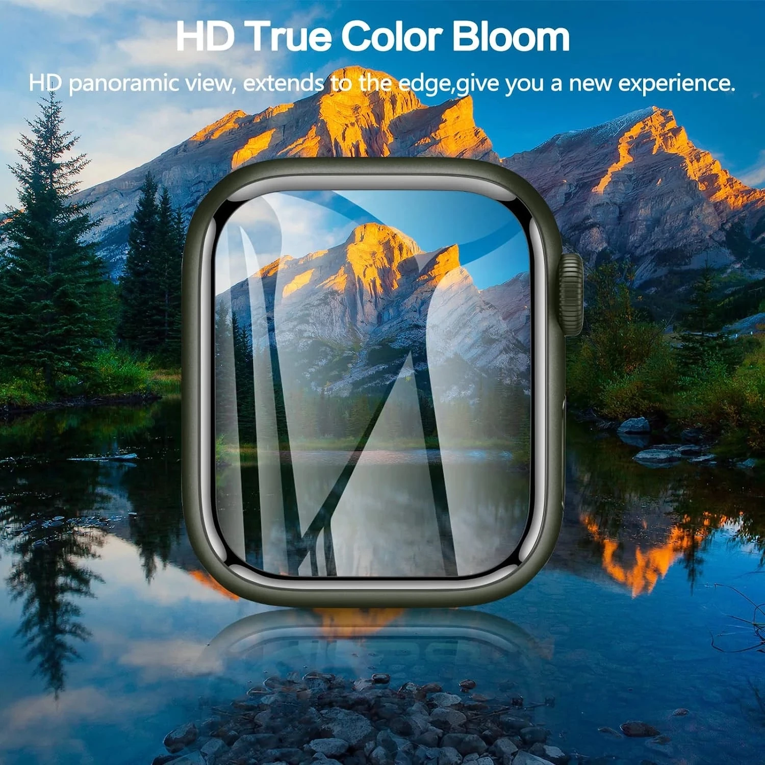 9D Screen Protector Film For Apple Watch series 7 8 45mm 41mm Soft Glass For iWatch 6 5 4 3 se Ultra 8 49mm 44mm 40mm 42mm 38mm