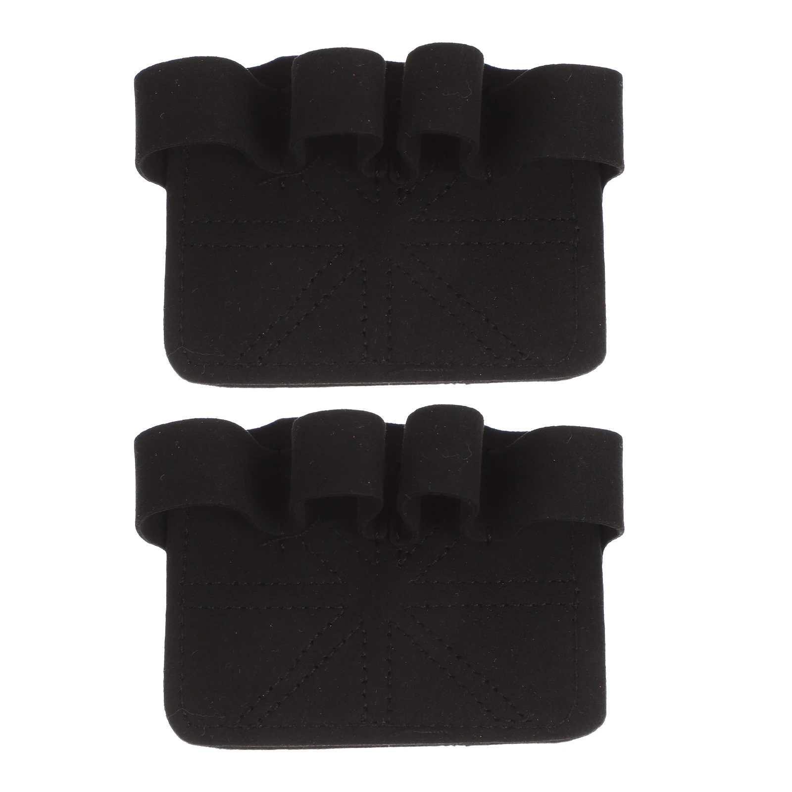 

2 Pairs Grey Weightlifting Gloves for Men Women Gym Workout Non slip Palm Protectors Sports Training Fitness H