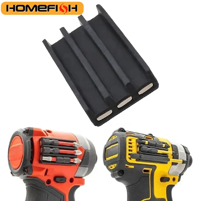 

Magnetic Batch-head Holder Magnetic Bit Holder Screwdriver Bits Holder for Milwaukee for Dewalt Impact Drivers Drills
