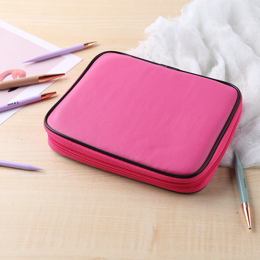 Crochet Hook Circular Knitting Needles Set with Case DIY Art Craft Weaving Sewing Stitches Tools Crochet Needle Knitting Tools