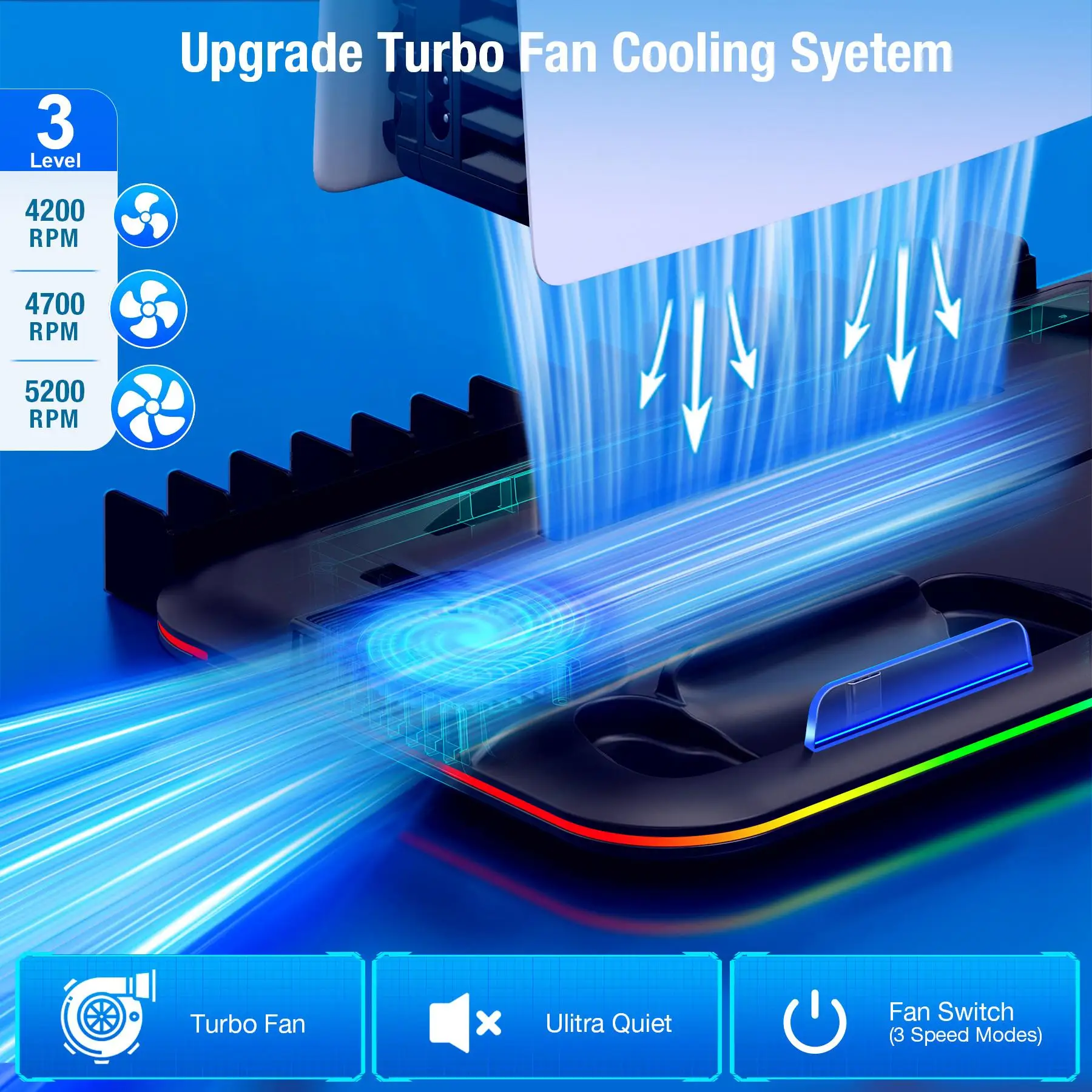 Thumbnail 3 - #3 PS5 Cooling Stands Comparison Guide