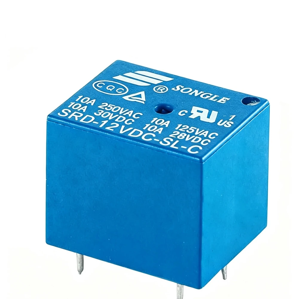 5PCS Relay SRD-5VDC-SL-C SRD-12VDC-SL-C SRD-24VDC-SL-C DC 5V 12V 24V Relays 10A 250VAC 5PIN T73