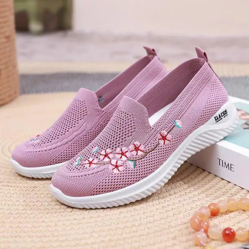 Retro Baotou Sandals Summer New Round Head Butterfly Comfortable National Wind Soft Sole Non-slip Women\'s Shoes