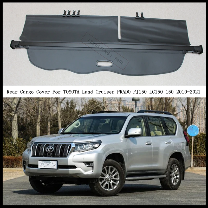 

Задняя крышка для грузовика для TOYOTA Land Cruiser PRADO FJ150 LC150 150, защитный экран для багажника, запчасти для модификации затенения