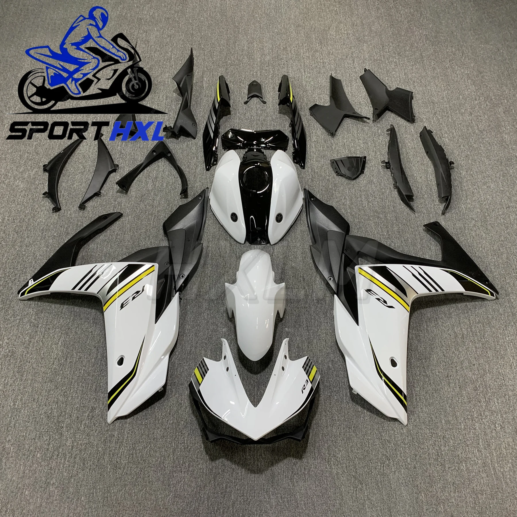 

For Yamaha YZF-R3 15-18 Fairing kit Full fairing kit Bodywork fairing kit Bodywork fairing New Style ABS Plastic Motorcycle