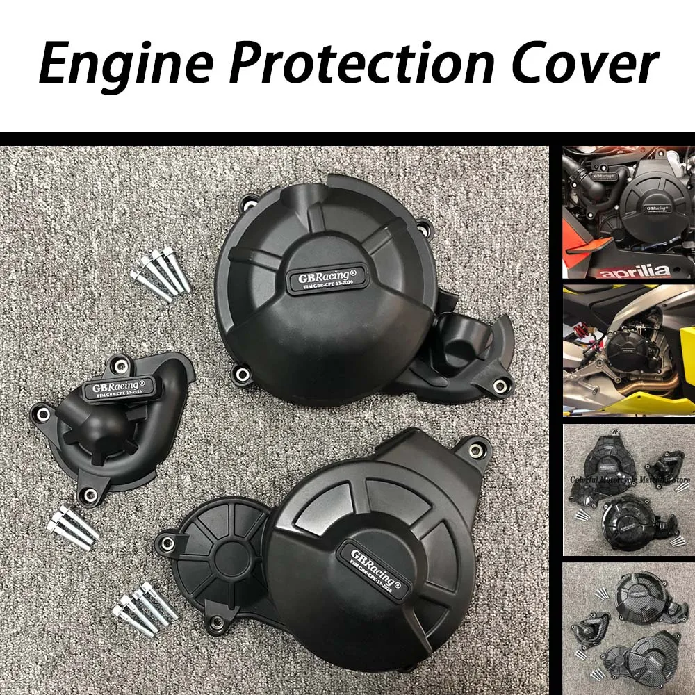 RS 660 Motorcycles Engine Cover Protection Case For GB Racing For Aprilia RS660 / TUONO 660 2021 - 2022 - 2023 Engine Cover