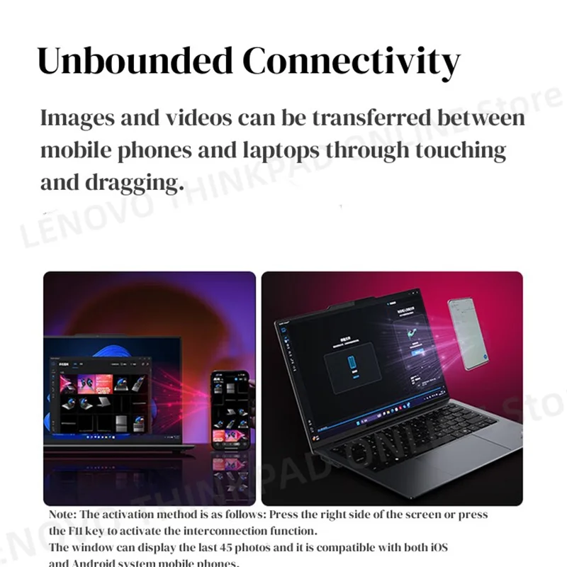 【2025-ThinkPad】كمبيوتر محمول Lenovo ThinkPad X9-15 Aura Ultra7-258V/Ultra9-288V Arc Xe2 32GB+1TB/2TB 2.8K 120 هرتز شاشة تعمل باللمس #2