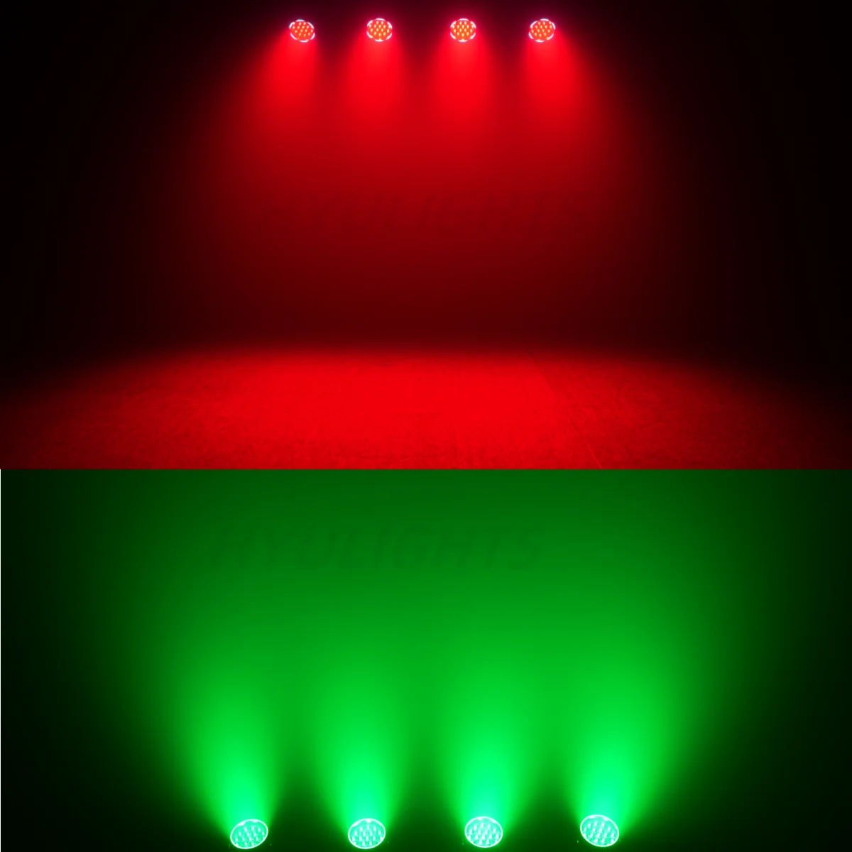 2 Stück LED 19x15W RGBW Halo-Effekt Beam Wash/Zoom Licht Professionelle DJ/Bar LED Bühnenbeleuchtung CTO DMX512 Kreissteuerung Moving Head – Detail 10