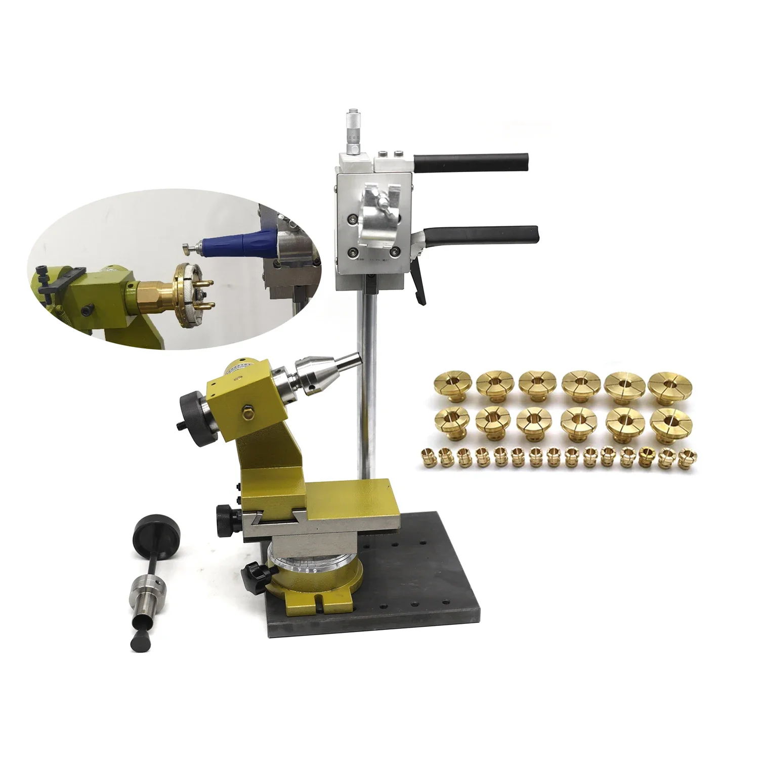 New Arrival 27 Kits Diamond Cutting Faceting Machine With Collet Bangle Engraving Machine Silver Gold Ring Jewelry Faceting