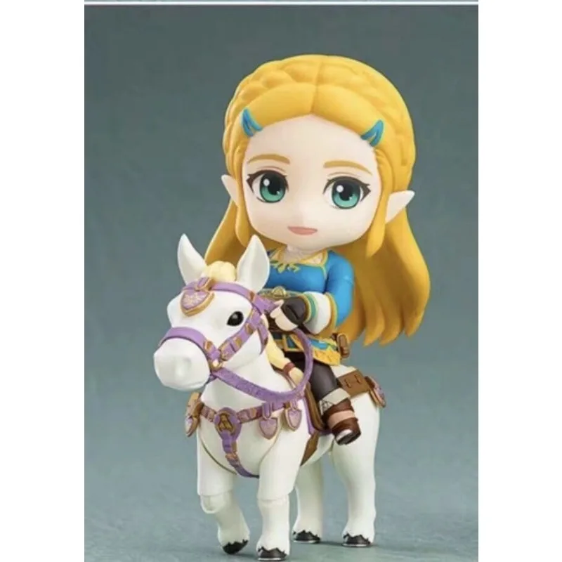 Q version Nendoroid Breath of the Wild Princess Zelda face-changing movable figure For Children's Gifts