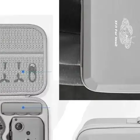 

Сумка-чехол для аксессуаров DJI Neo 2 Fly More Combo, портативная сумка для хранения из EVA, совместимая с пультом дистанционного управления RC-N3.