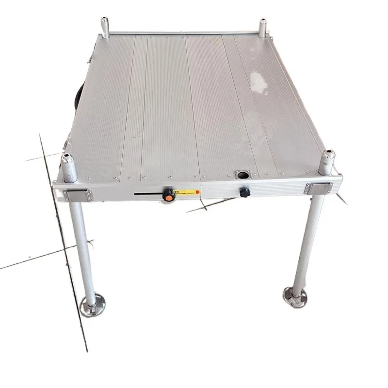 

New wild fishing deep water fishing platform thickened folding aluminum alloy lightweight multi-functional fishing platform