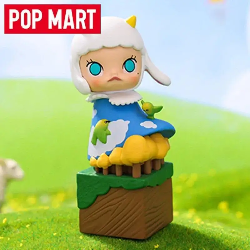 

POP MART Molly Auction Series слепая коробка, сумка для догадок, загадочная коробка, игрушка, кукла, милая аниме-фигурка, настольное украшение, подарочная коллекция