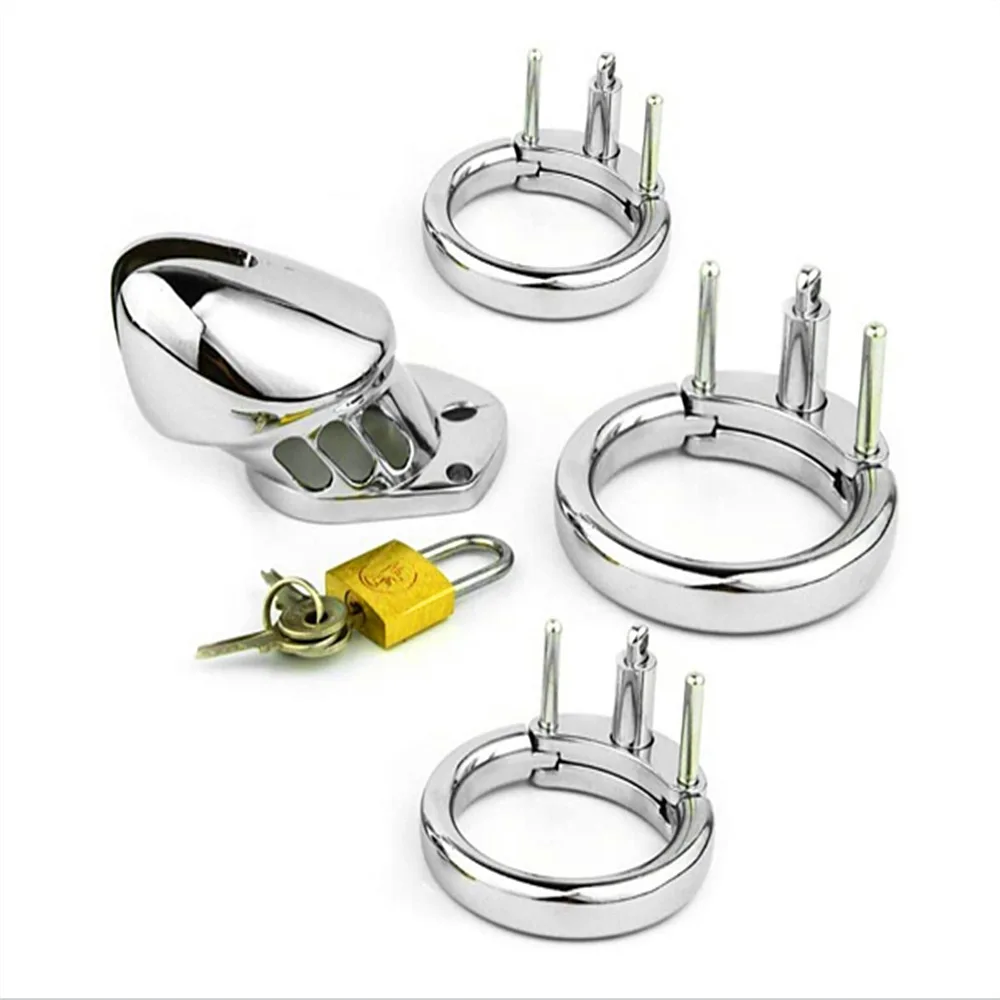 Short/Long Steel Chastity Cage Male CB6000S Chastity Device Penis Lock Ring Chastity Belt Cock Cage Anti Maturbation BDSM Sextoy