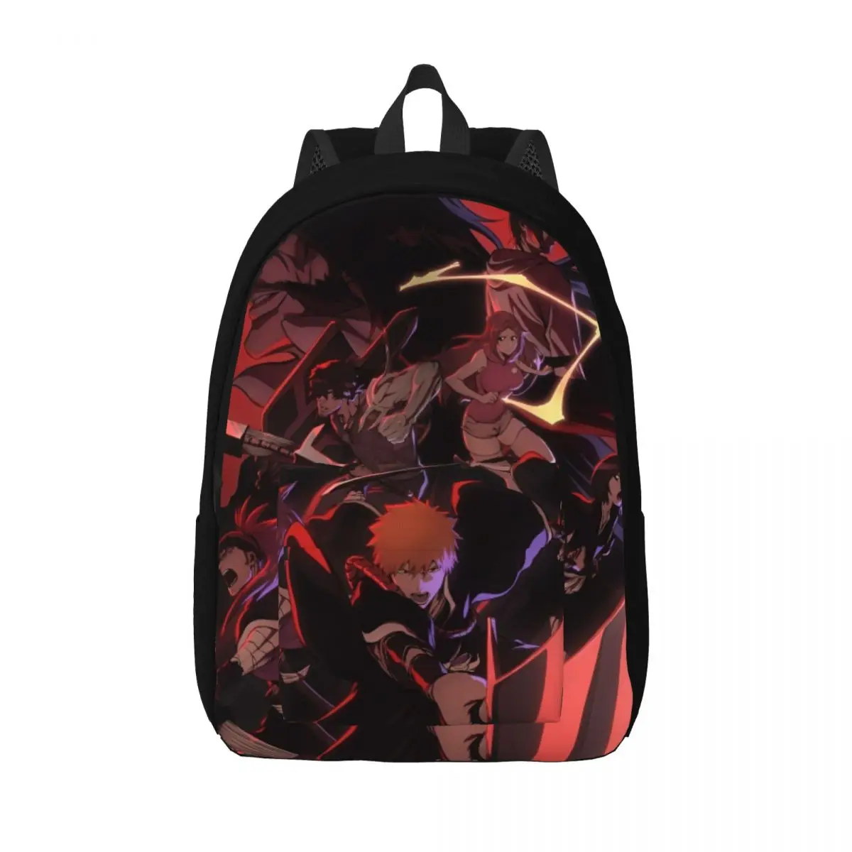 

Anime Bleachs Casual Backpack Outdoor Student Hiking Travel Daypack for Men Women College Canvas Bags