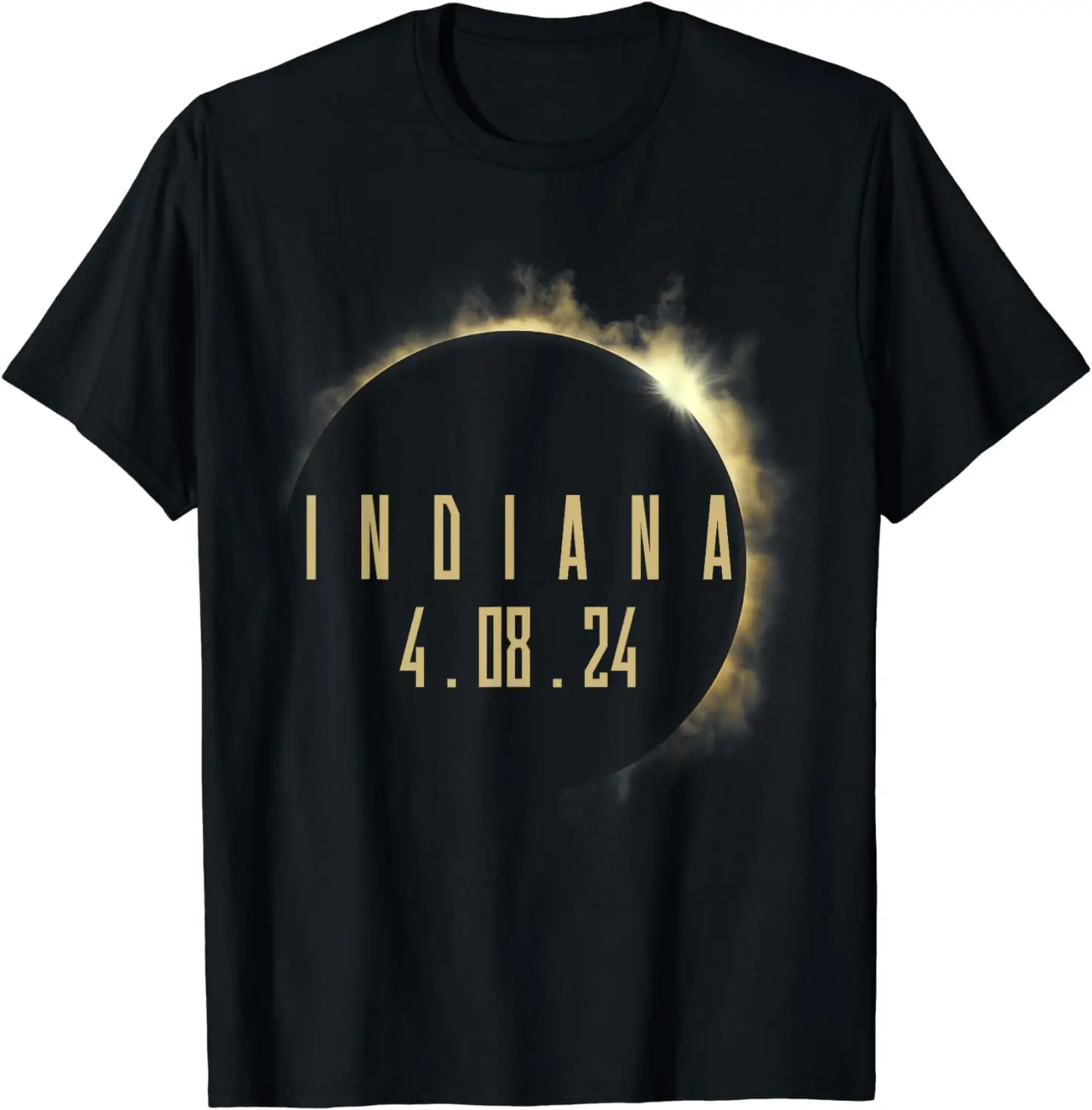 ndiana Total Solar Eclipse 2024 T-Shirt