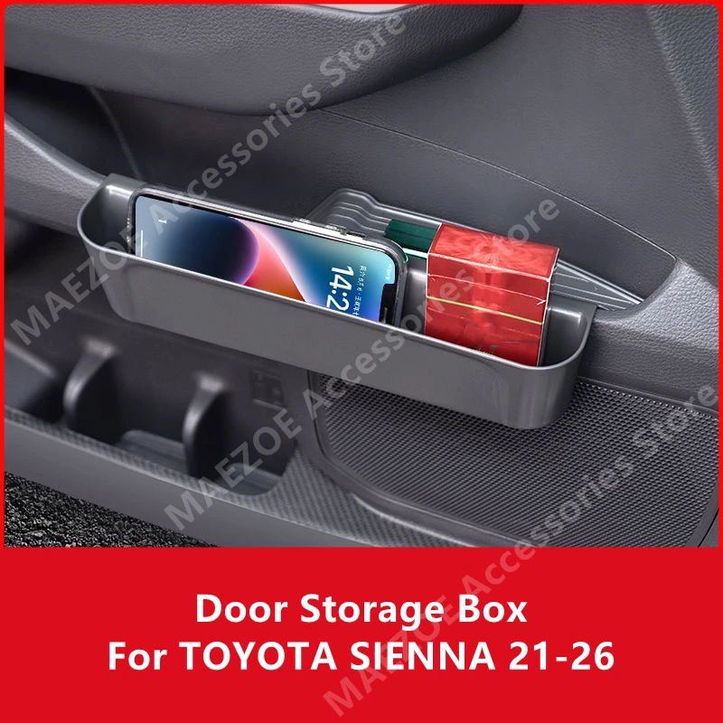 

For TOYOTA SIENNA 21-26 Door Storage Box,Car Interior Decoration Modification Protection Accessories Refit
