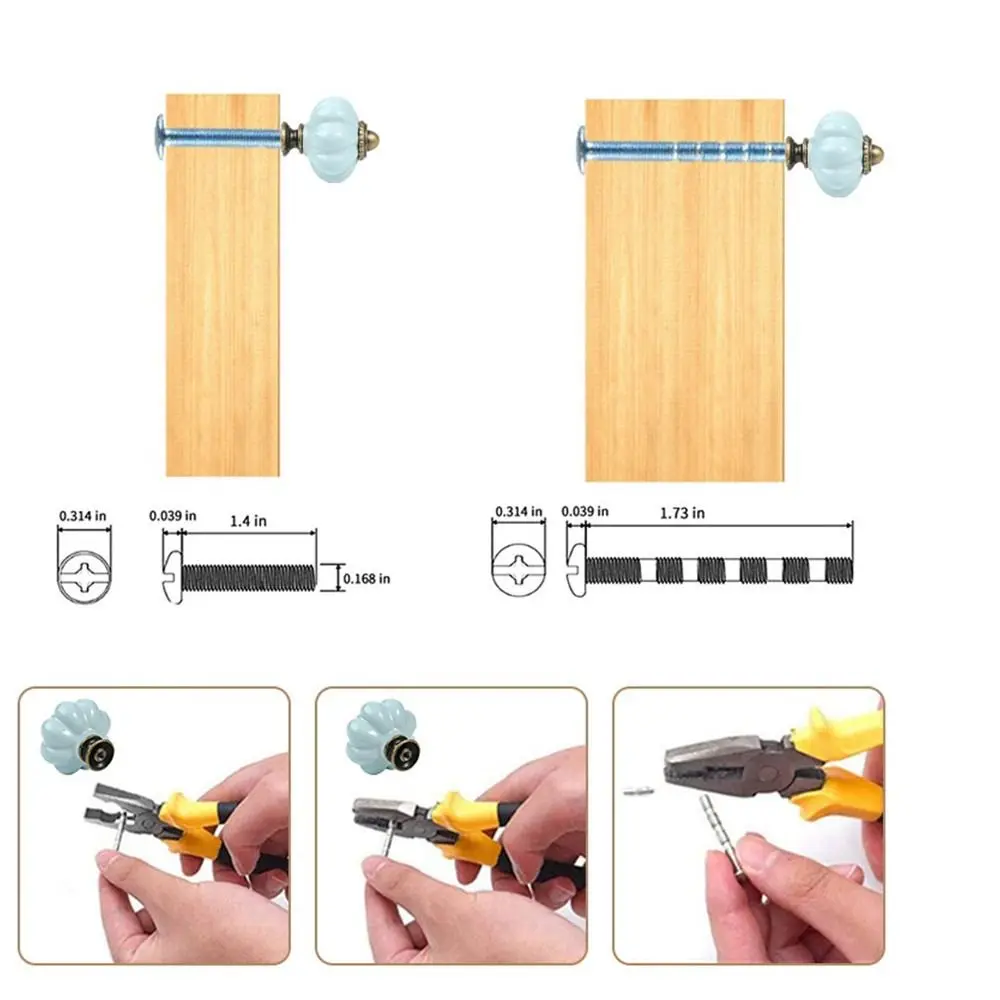 Simple Single Hole Ceramic Pumpkin Handle European Style Round Cabinet Knob Vintage Drawer Knobs Bookcase