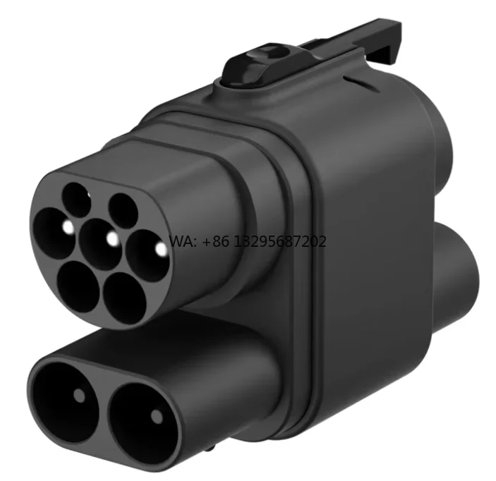 

Новый адаптер для электромобилей: коннектор быстрой зарядки постоянного тока CCS2 на CCS1, номинальный ток 200А, тип разъема