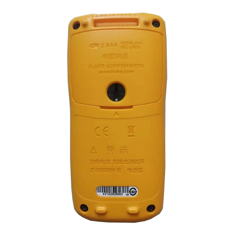 فلوك 101 مقياس متعدد رقمي 6000 عدد المهنية الرقمية المتعددة متر الفولتميتر السيارات المدى الكهربائية تستر بوليمتر