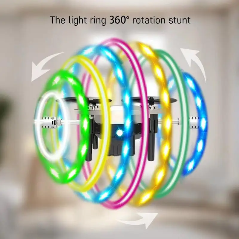 미니 RC 스턴트 드론 롤링 스턴트 드론, 높이 유지 드론, 헬리콥터 낙하 방지 전투 드론, 성인 어린이 장난감
