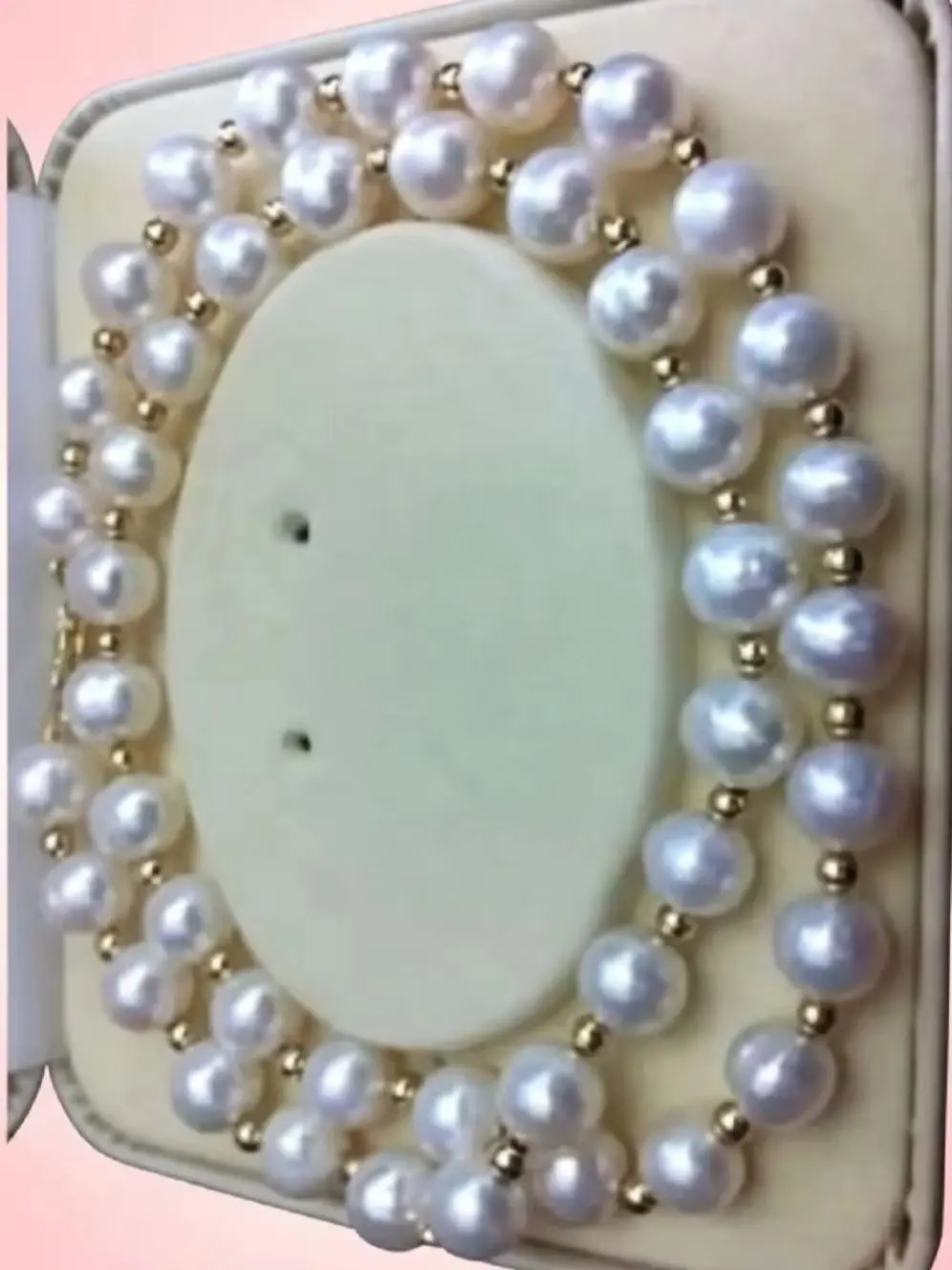 

Gorgeous necklace AAA+9-10mm natural white pearl necklace 16 "18" 20 "22" 24 "35in/14k gold button