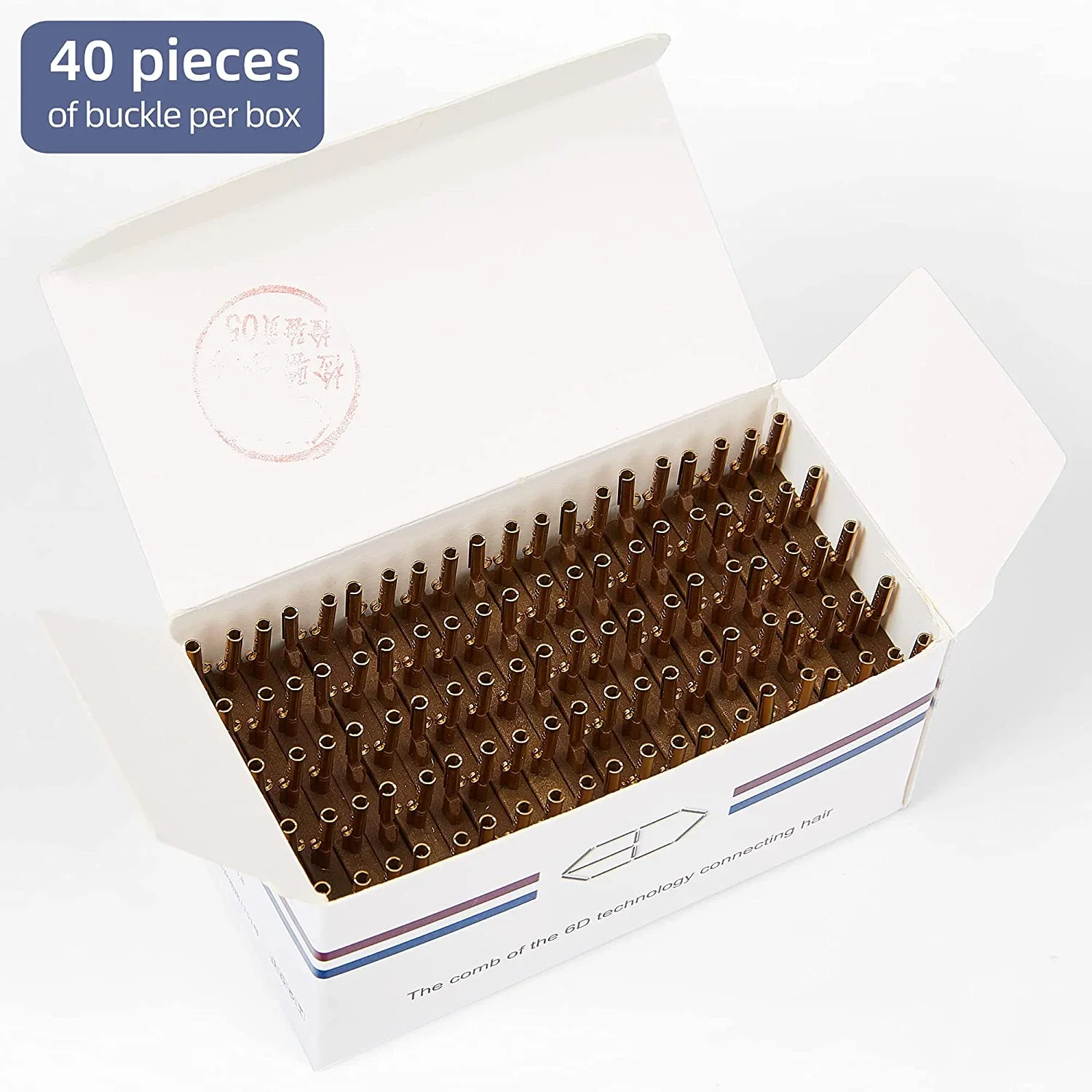 الجيل الثاني 6D آلة إطالة الشعر أداة إطالة الشعر غير وسم سريعة أسرع خمسة مجموعات في صف #4