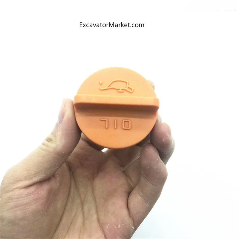 Excavator Parts For Yanmar Hyundai 55/60 Daewoo 60 Engine Oil Filler Cap Construction Machinery Parts Excavator Accessories