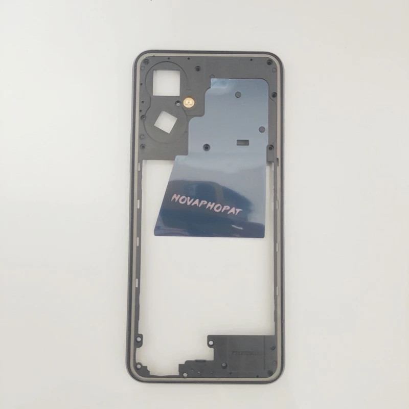 Back Battery Cover Rear Panel Door Housing For Tecno Pova 4 Pro LG8n Middle Frame Case Bezel Plate Side Volume Button