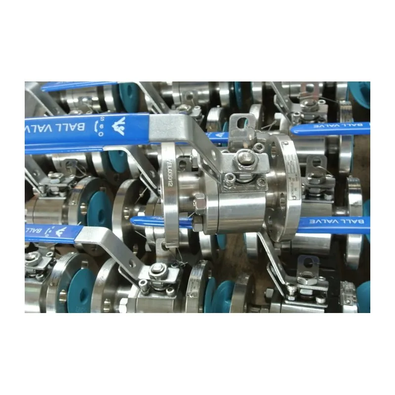 

Adjustable switch floating ball valve pneumatic 304 stainless steel high temperature steam flanged ball valve