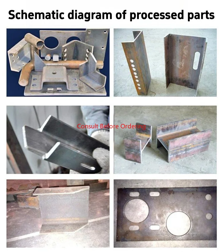 Máquina perforadora y cizalla hidráulica multifuncional Q35Y, punzonadora y cizalla multiusos