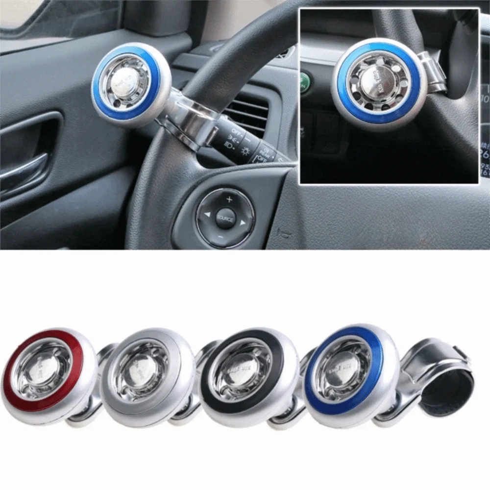 

High-Quality Materials Steering Wheel Booster Knob Smooth Premium Finish Flexible Rotation Anti-Slip Power Handle Ball