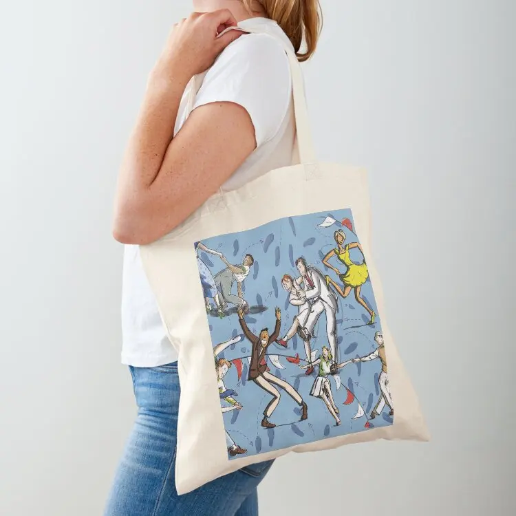 Hep, hep, lindy hop! Tote Bag reusable grocery bags shopping bag shoping bag Women's shopping
