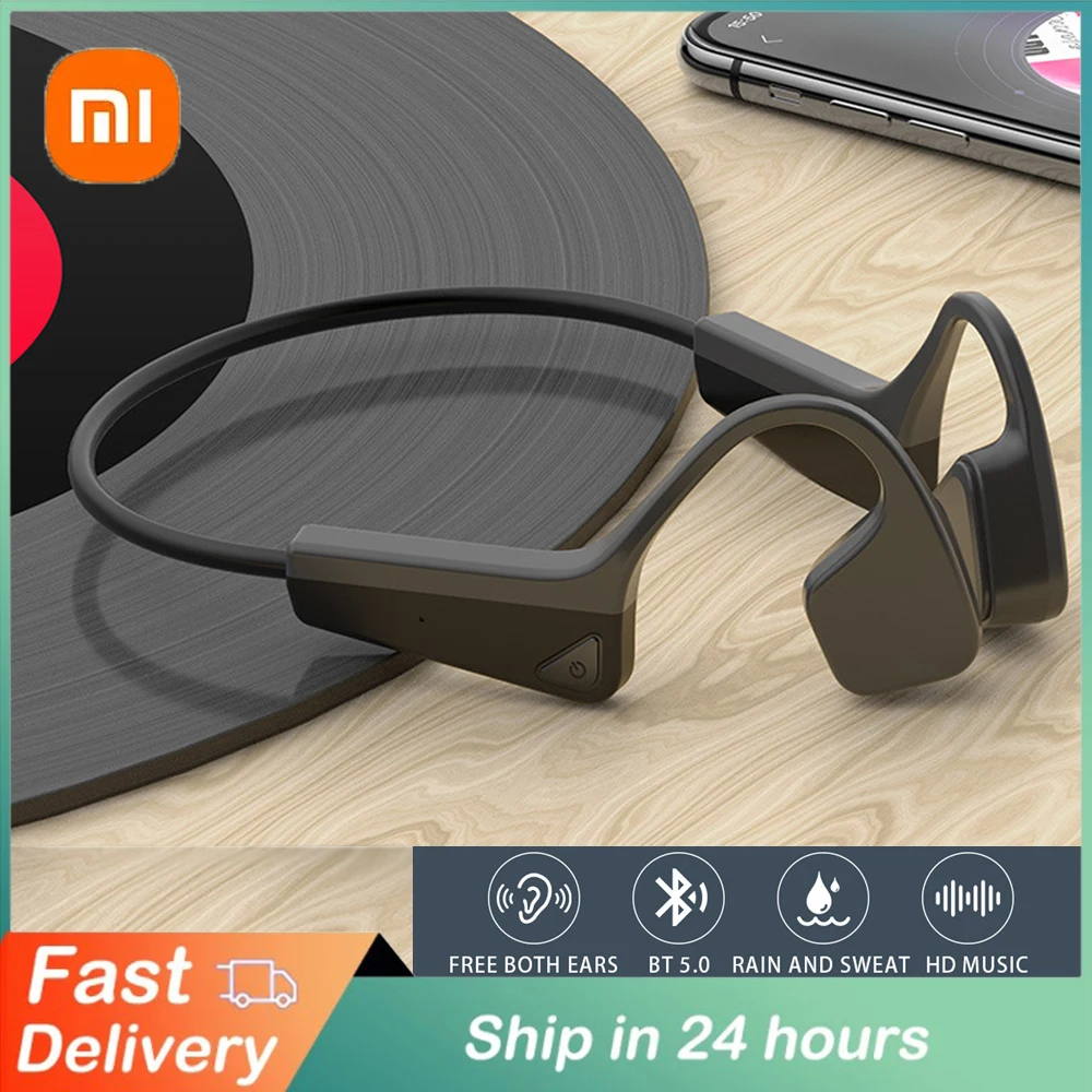 Xiaomi Redmi Bone Conduction Sports Running Headphones Wireless Earphone Bluetooth-Compatible Headset TWS Hands-free with Mic