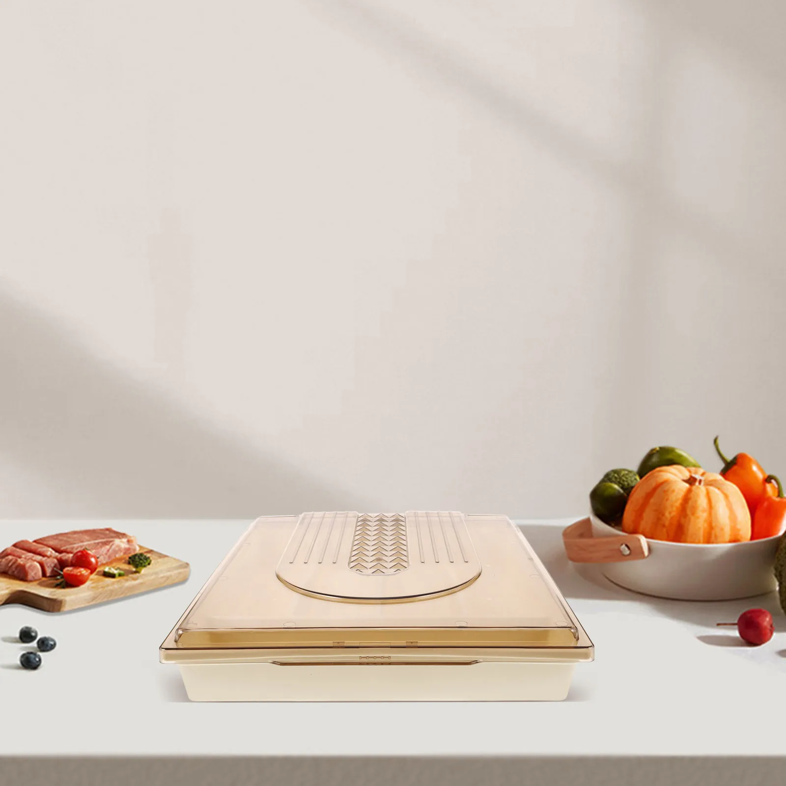 

Kitchen Drawer Organizer Large Capacity Silverware Tray Reusable PP Pet Material Cutlery Storage Box Space Saving Practical