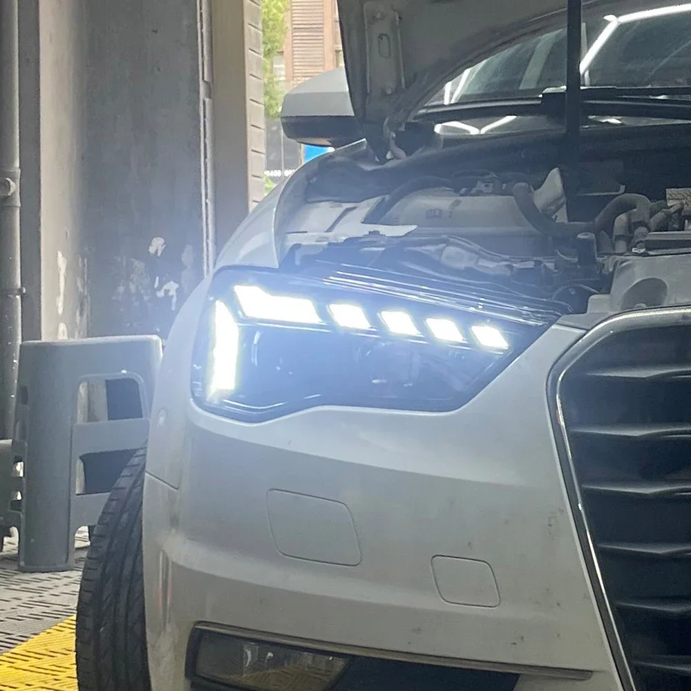 

Car Front Lamps For Audi A3 S3 RS3 2013-2016 LED Auto Headlights Assembly Upgrade A5 Style Dynamic Projector Lens Accessories