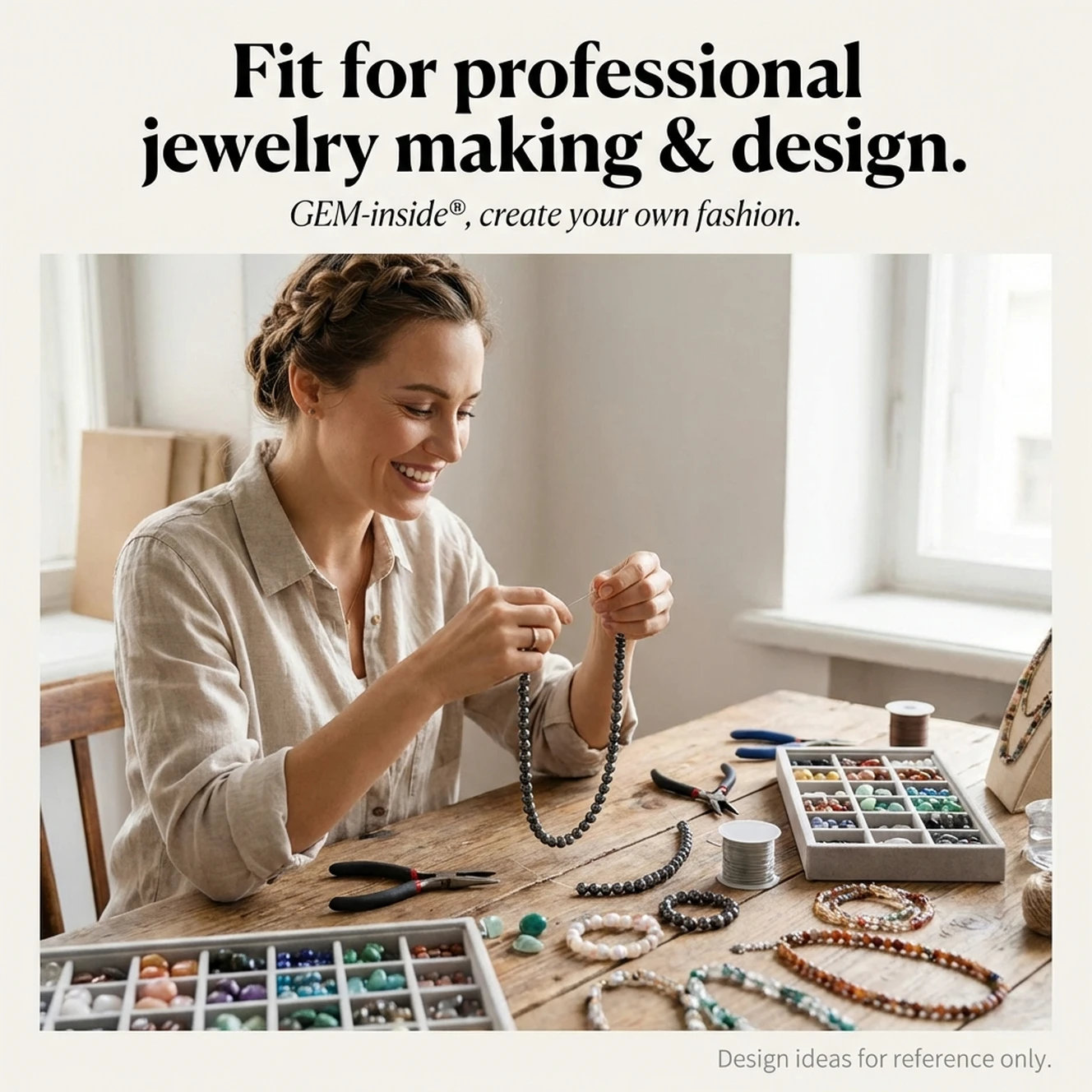 Natural Stone Black Hematite Round Beads For Jewelry Making Strand 15 Inch DIY Bracelet Neckalce Women Gifts 6mm 8mm 10mm 12mm