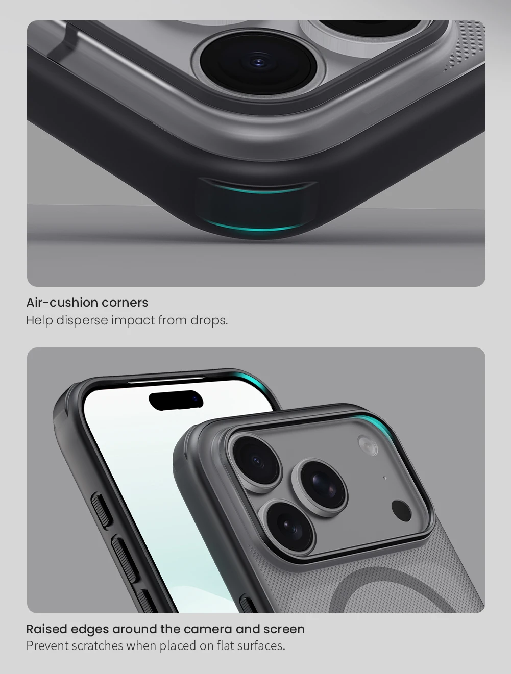 Für iPhone 18 Pro Hülle NILLKIN Passgenaue Hülle Magnetische Super Frosted Shield Matte PC-Abdeckung Für iPhone 17 Pro/18 Pro – Detail 7
