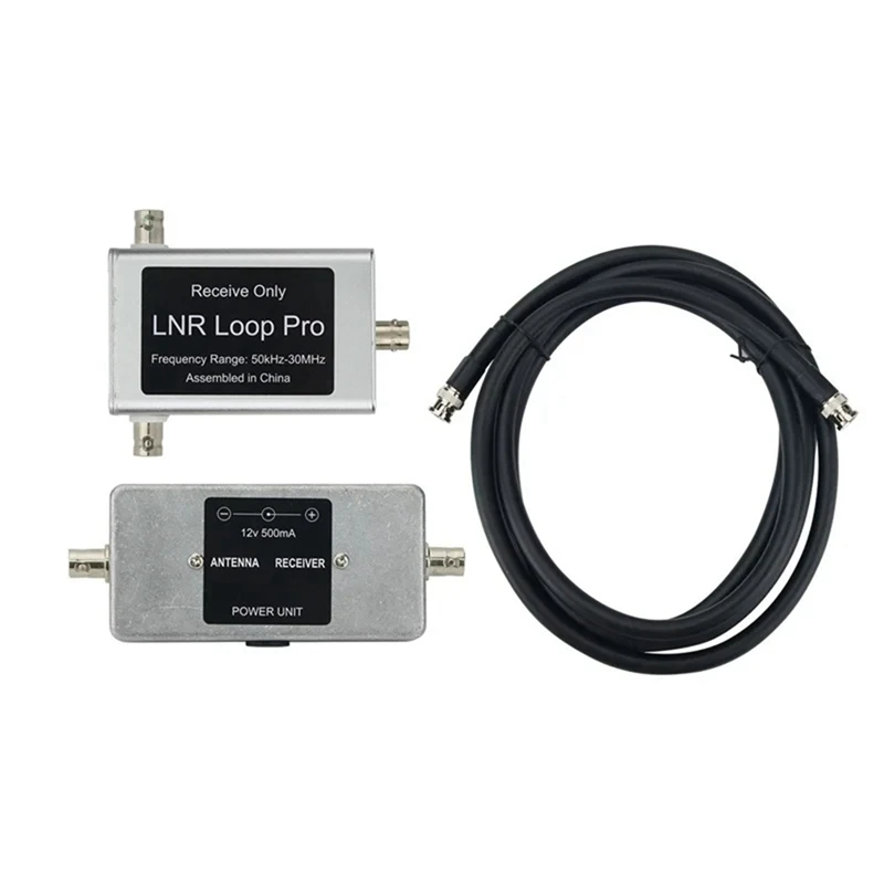 

50Khz-30Mhz LNR Loop Pro Active Loop Antenna Amplifier Kit Ultra Low Noise Replacement For Wellbrook