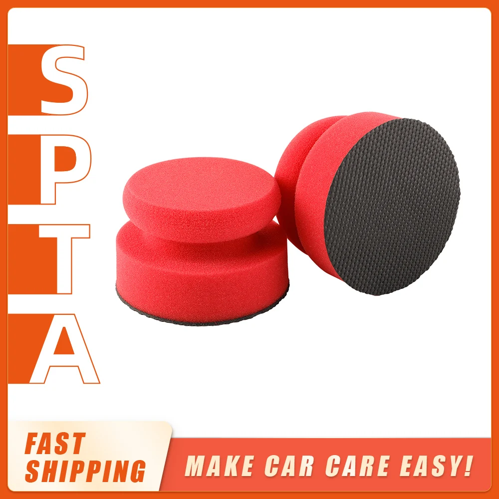 (Bulk Sale) SPTA Synthetic Clay Bar Ball Clay Bar Block Hand Clay Mag SpongePad For Car Detailing Cleaning Wax Polish Pad Tool