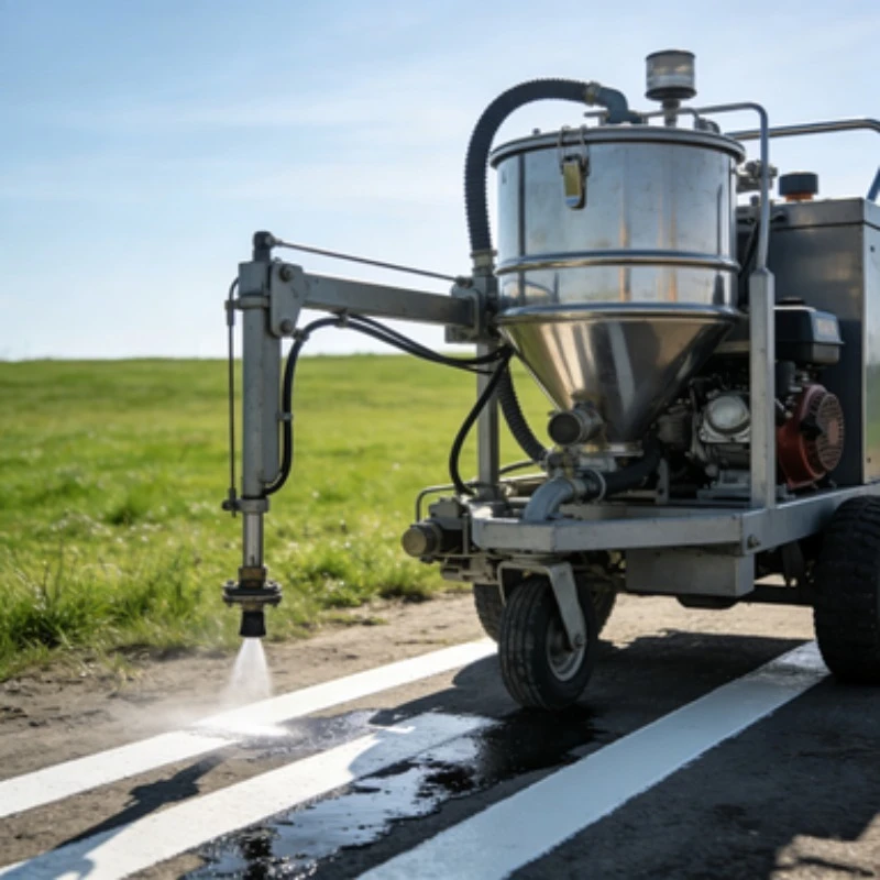 Construction Road Marking Machine, Automatic Road Marking Machine, Concrete Line Marking Equipment for Road Construction
