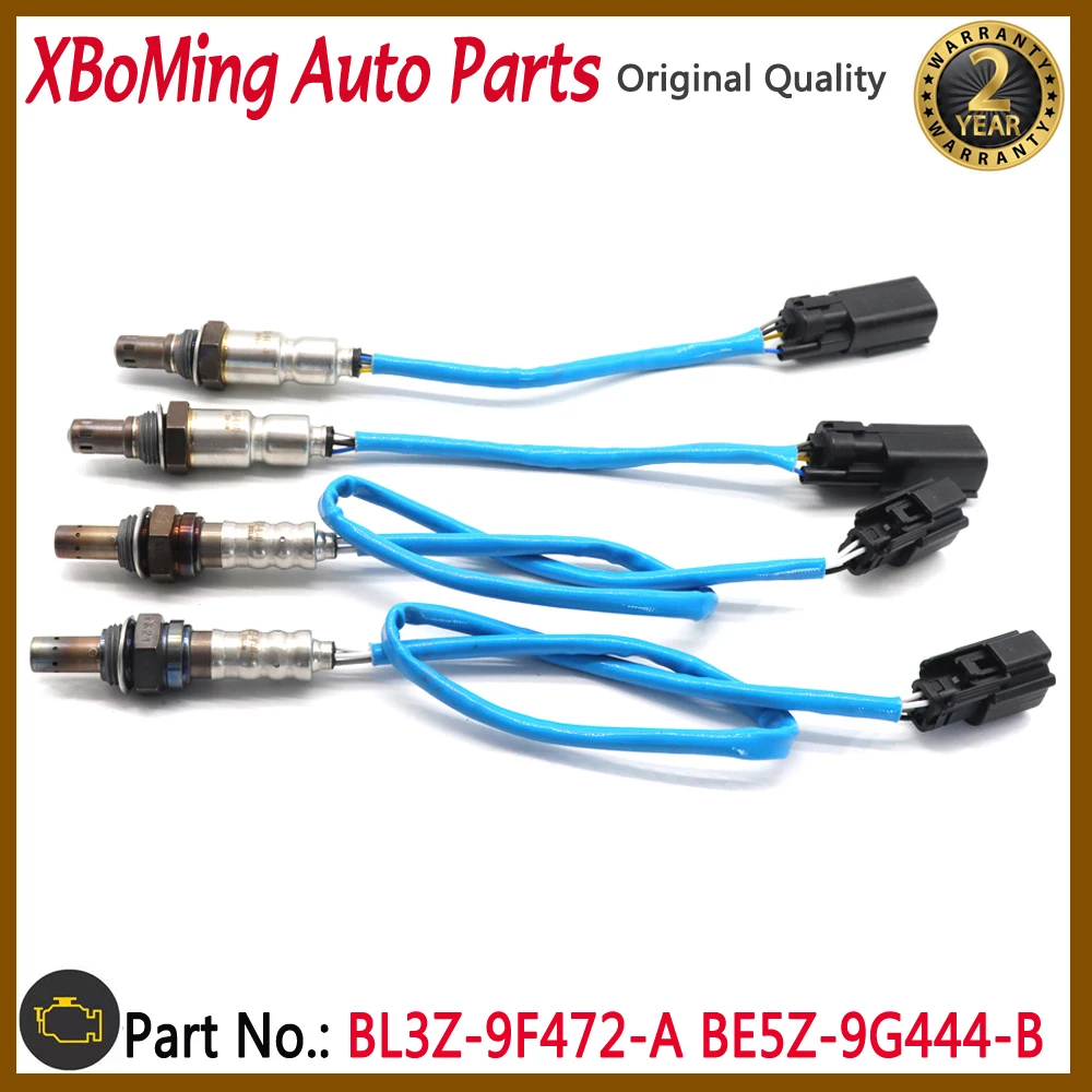 

4PCS BL3Z-9F472-A BE5Z-9G444-B Car Upstream & Downstream Oxygen O2 Sensor For 2014-2015 Ford Explorer 3.5L Non-Turbo