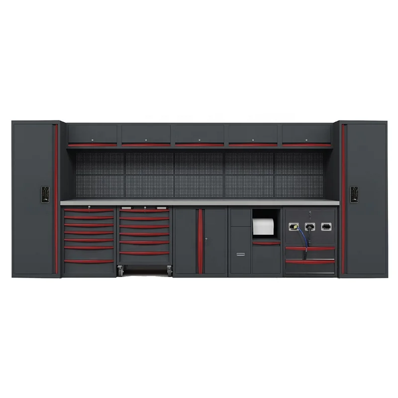 Free Combination Garage Tool Cabinets Series Heavy Duty Steel Workbench