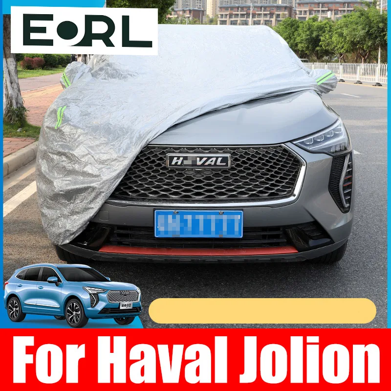 

For Haval Jolion 2021 2022 2023 Waterproof Car Covers Outdoor Sun Protection Exterior Auto Reflector Anti Rain Snow Dust Cover