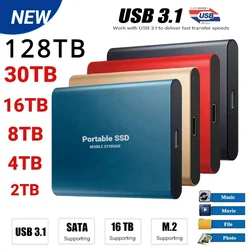 SSD portatile unità a stato solido esterna da 2TB disco rigido USB3.1 ad alta velocità da 8TB M.2 disco di archiviazione dell'interfaccia di tipo C per PC Laptop Mac