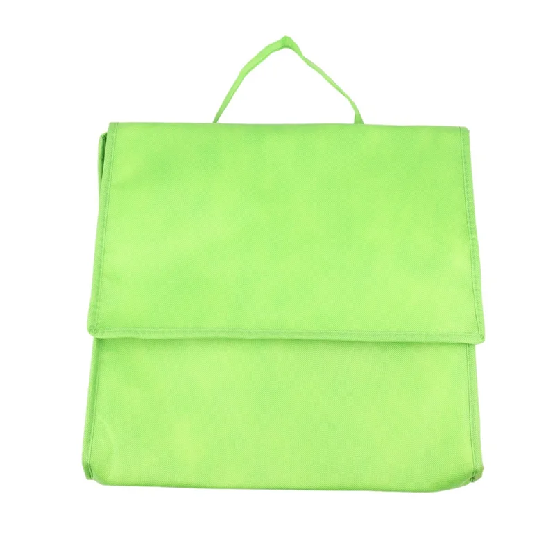 

ABSS-10X Foldable Large Cooler Bag Portable Food Cake Insulated Bag Aluminum Foil Thermal Box Green