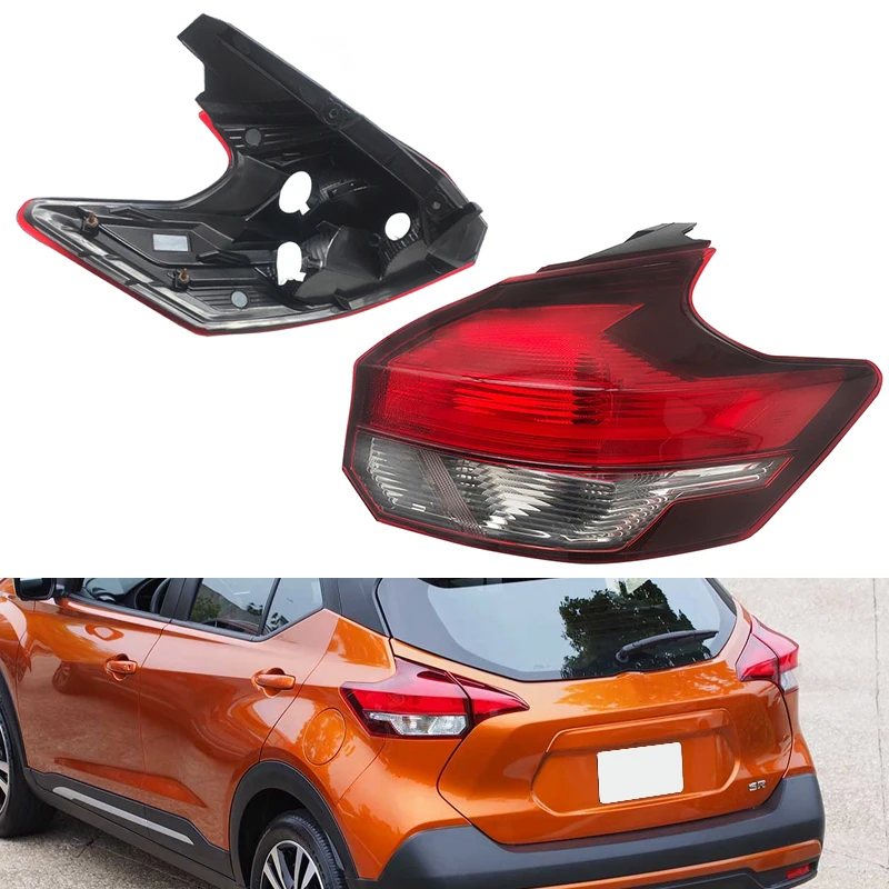 

For Nissan Kicks 2018 2019 2020 Car Rear Light Tail Driving Brake Taillight Warning Signal Stop Lamp No Bulb 265505RL0A