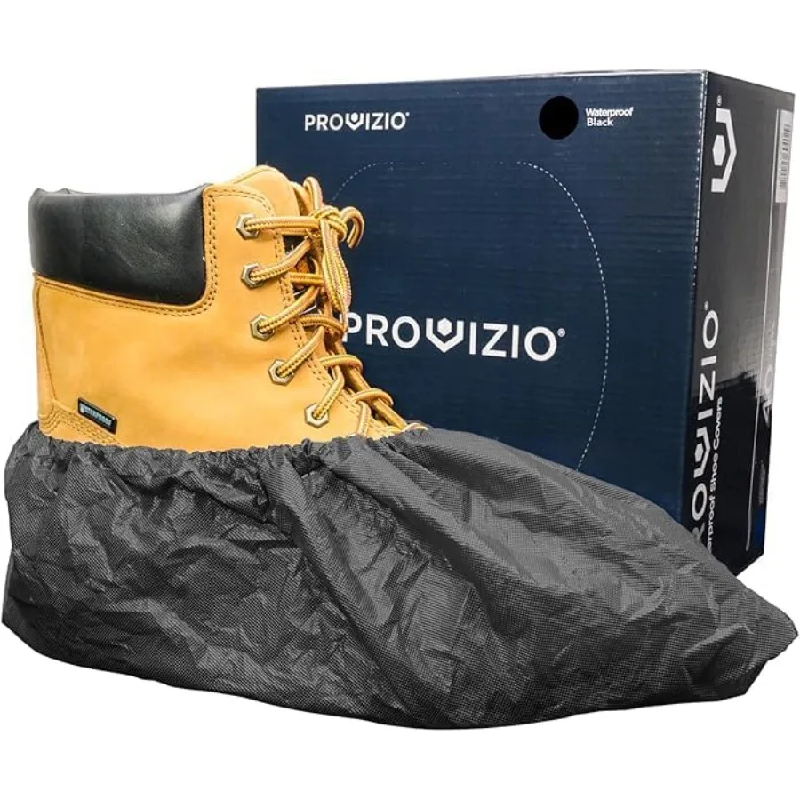 

Disposable Waterproof Shoe Covers for Outdoor Work and Industrial Use NonSlip Extra Large Boot Covers with High Grip and Durabl